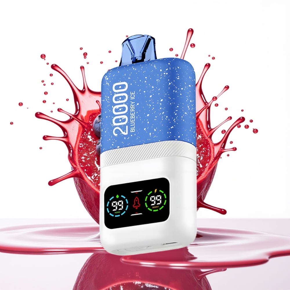 مراجعة شاملة لجهاز Aivono AIM MAGIC 20000 - Blueberry Ice