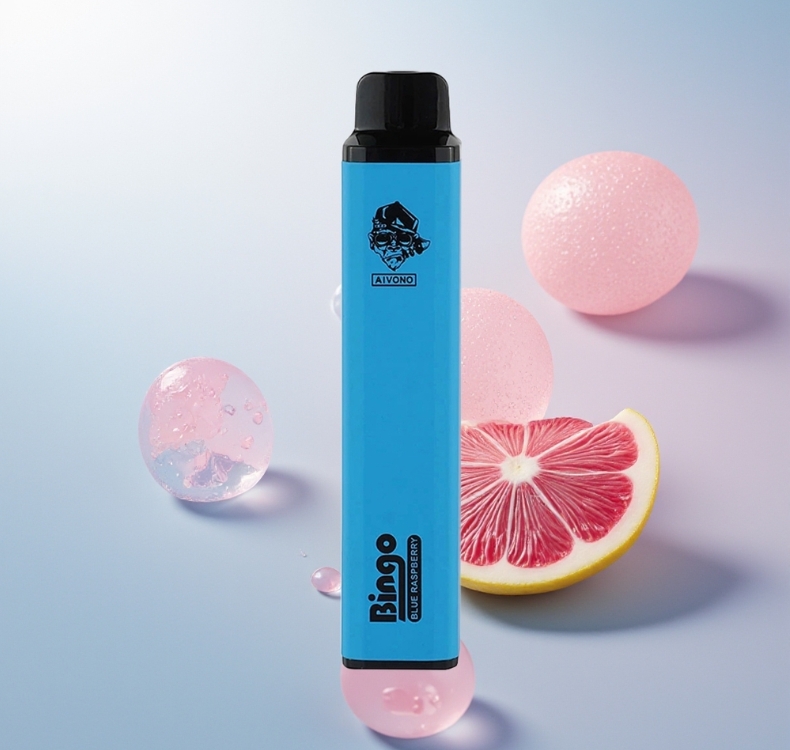 AIVONO AIM BINGO 4000 Puffs Vape - توت العليق الأزرق: مغامرة النكهة الزرقاء في سوق الفيبينغ